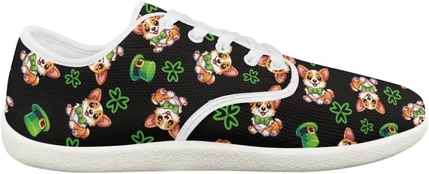 St. Patrick's Day Shoes for Women's Fashion Barefoot Sneakers Shoes Comfortable Quick Fit Sports Shoes