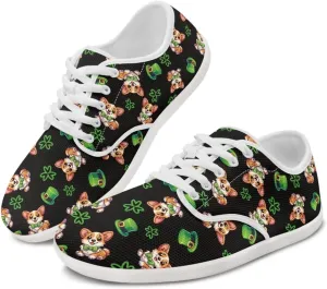 St. Patrick's Day Shoes for Women's Fashion Barefoot Sneakers Shoes Comfortable Quick Fit Sports Shoes