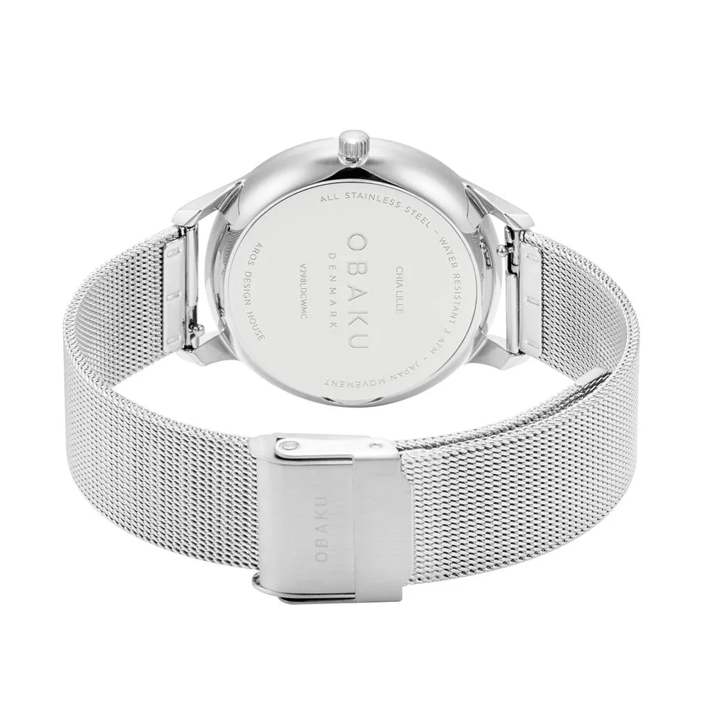 Stainless Steel Chia Lille Steel Women's Watch by Obaku