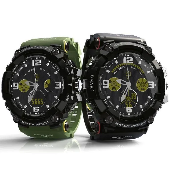 Tactical Smartwatch For Android & iOS With 1.58 Inch LCD Screen