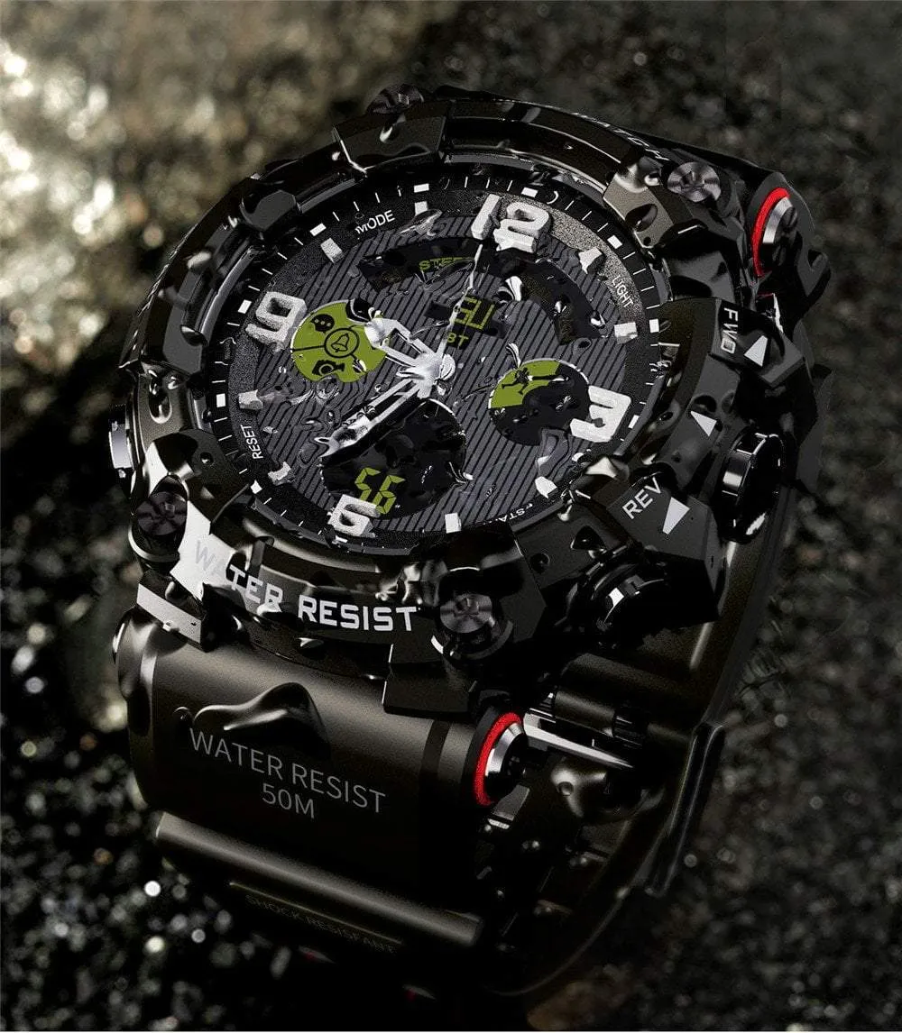 Tactical Smartwatch For Android & iOS With 1.58 Inch LCD Screen