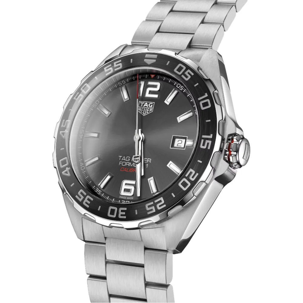 Tag Heuer Formula 1 Chronograph 43mm Quartz - Black/Steel