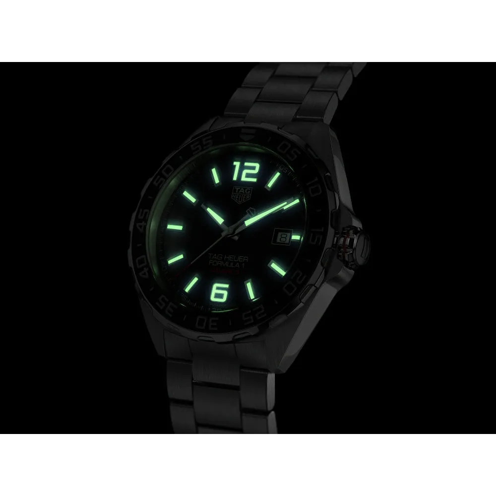 Tag Heuer Formula 1 Chronograph 43mm Quartz - Black/Steel