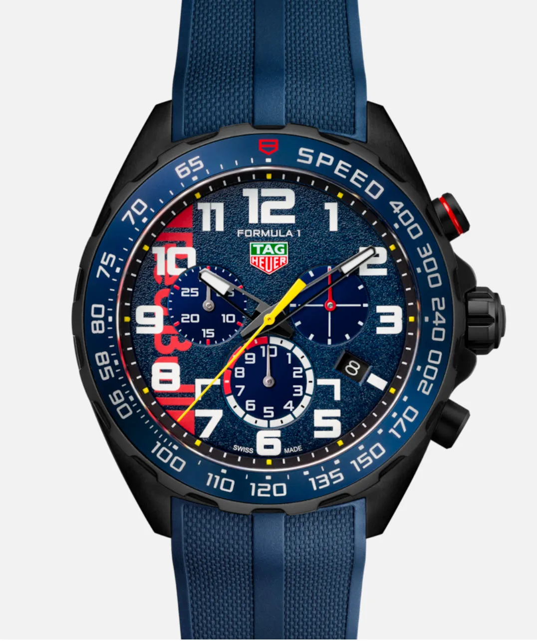 TAG HEUER-LIMITED EDITION
TAG HEUER FORMULA 1
CHRONOGRAPH X ORACLE RED BULL RACING
Quartz, 43 mm
CAZ101AZ.FT8090