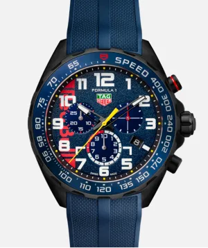 TAG HEUER-LIMITED EDITION
TAG HEUER FORMULA 1
CHRONOGRAPH X ORACLE RED BULL RACING
Quartz, 43 mm
CAZ101AZ.FT8090