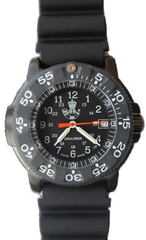 TH3 Watch P 654 Black STR Pro Rifles Edition Rubber