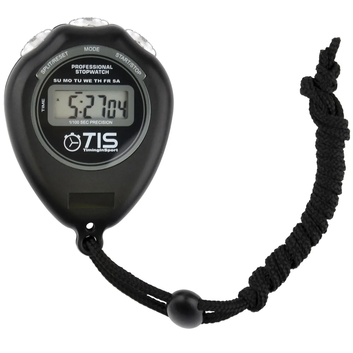 Timing in Sport Pro 018 Stopwatch - Black