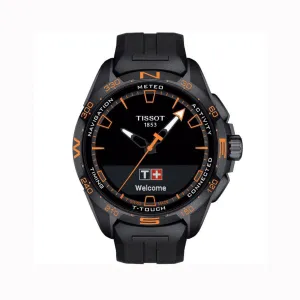 Tissot orologio T-Touch Connect Solar 47,5mm nero quarzo titanio finitura PVD nero T121.420.47.051.04