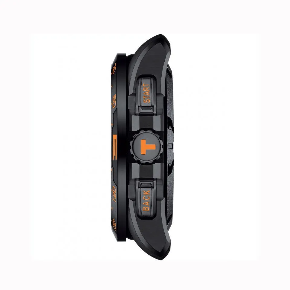 Tissot orologio T-Touch Connect Solar 47,5mm nero quarzo titanio finitura PVD nero T121.420.47.051.04