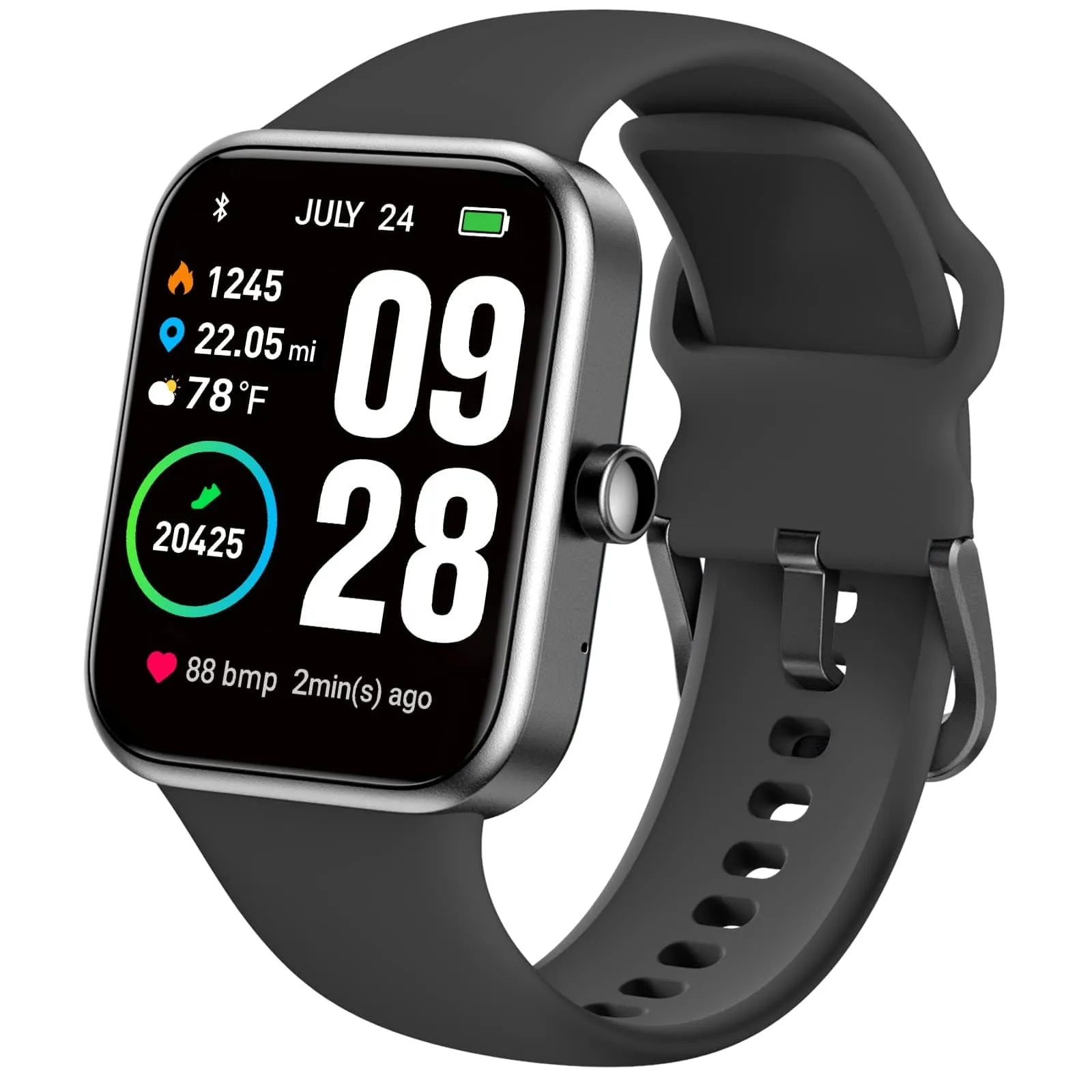TOZO S2 44mm Smart Watch Alexa Built-in Fitness Tracker