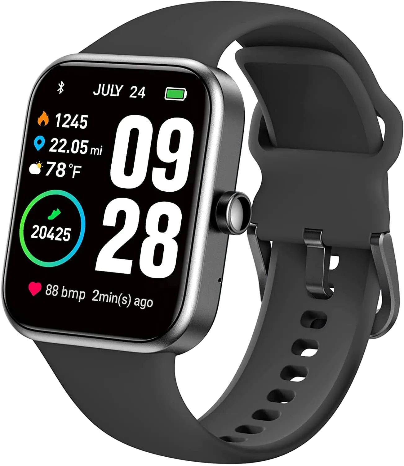 TOZO S2 44mm Smart Watch Alexa Built-in Fitness Tracker