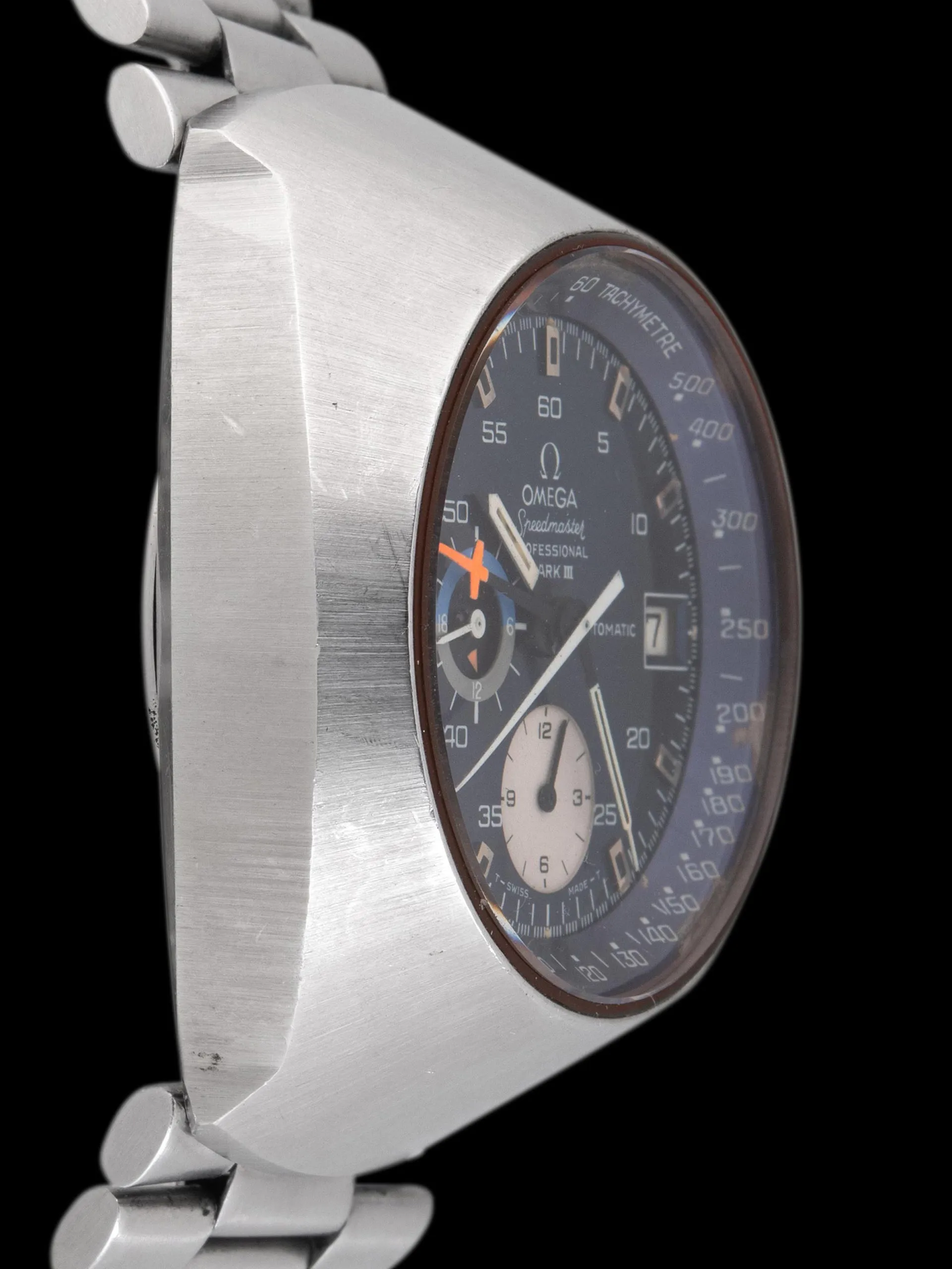 *Unpolished* 1972 Omega Speedmaster Automatic MARK III (Ref. 176.002) Blue Dial