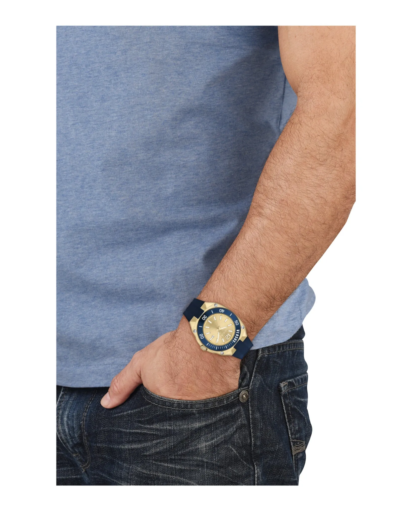 Versus Reaction Silicone Watch