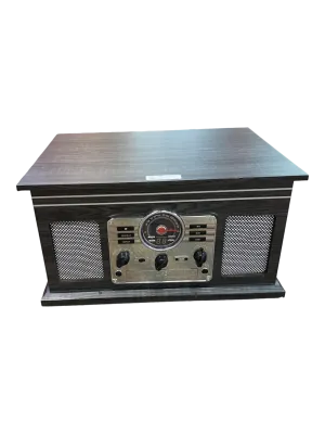 Victrola VTA-200B Wooden 6-In-1 Nostalgic Classic Turntable