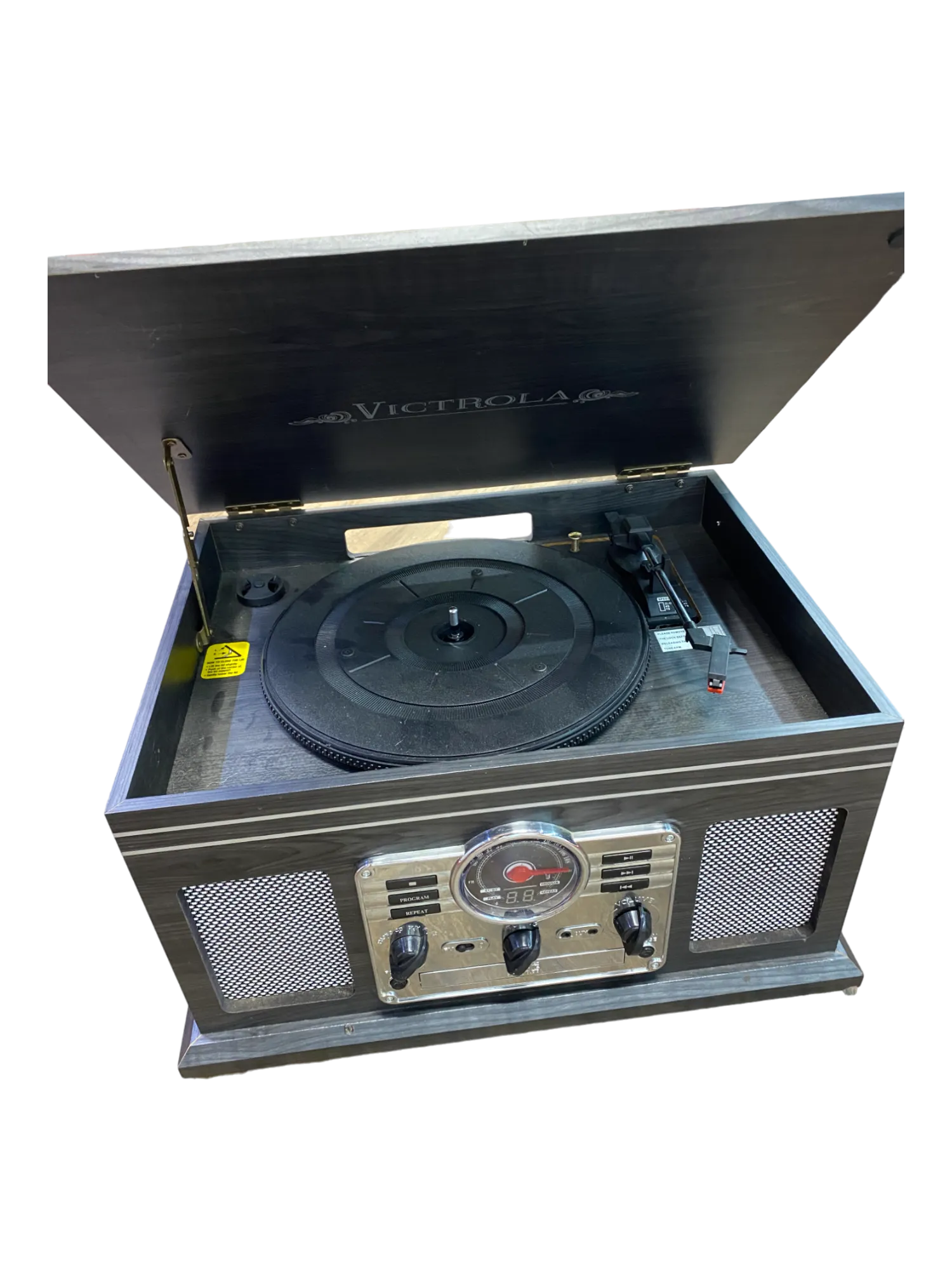Victrola VTA-200B Wooden 6-In-1 Nostalgic Classic Turntable