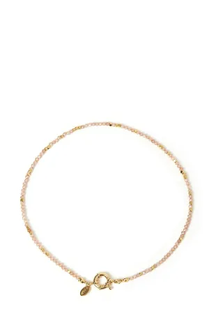 Vienna Gemstone Necklace Rose Quartz