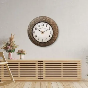 Vintage Brass Wall Clock