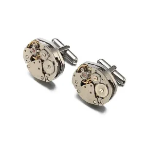 Vintage Mechanical Watch Movement Cufflinks