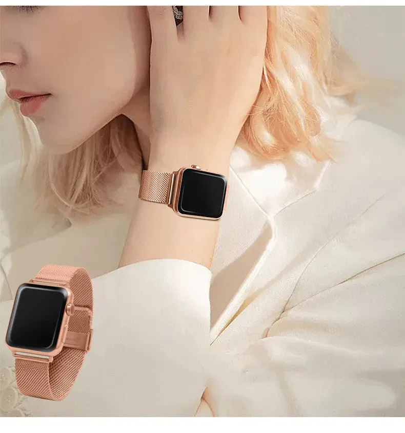 Watch straps, woven mesh straps, stainless steel straps,