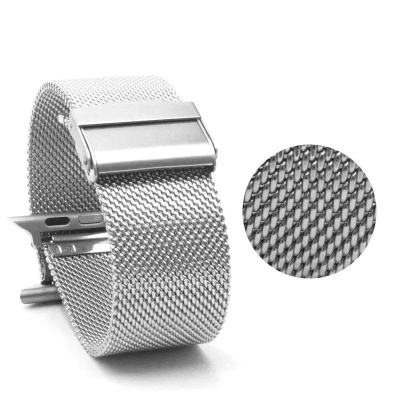 Watch straps, woven mesh straps, stainless steel straps,