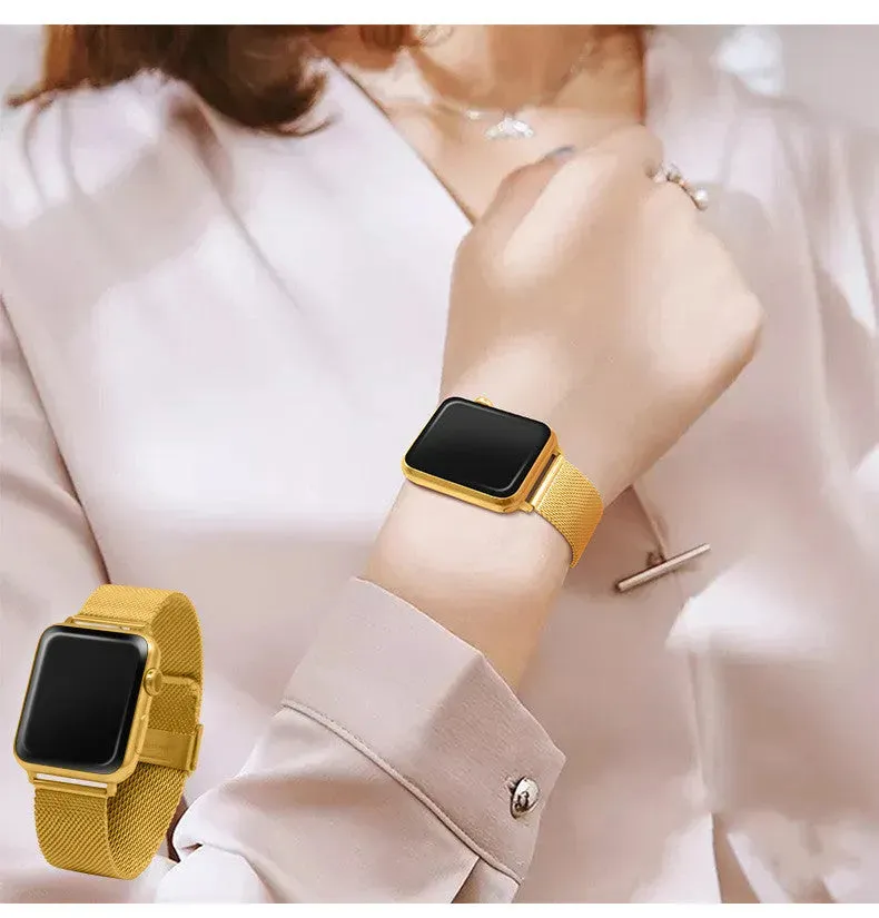 Watch straps, woven mesh straps, stainless steel straps,