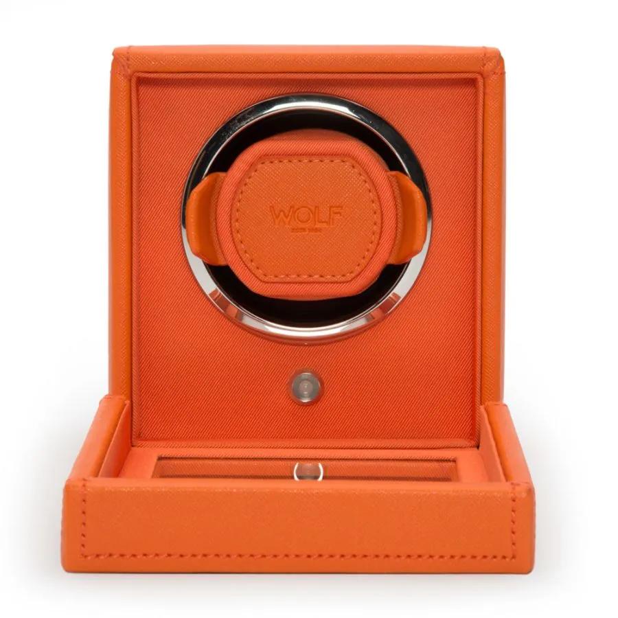 Wolf 1834 Cub Single Watch Winder-Orange