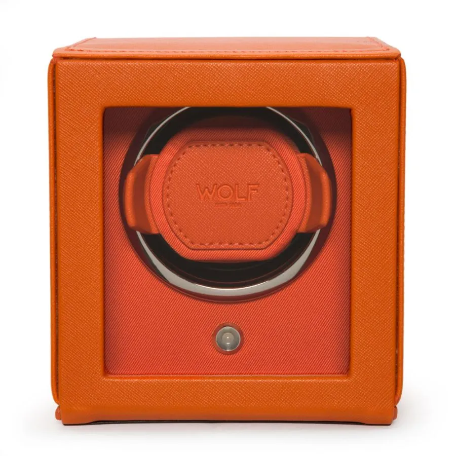 Wolf 1834 Cub Single Watch Winder-Orange