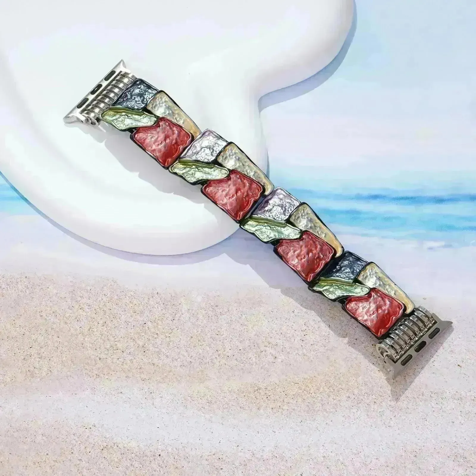 Women Colorful Watch Band  Strap Suitable For Apple iwatch