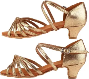Women Latin Dance Shoes, Professional Ballroom Salsa Practice Performance Dancing Shoes, Women Ballet and Dance Shoes for Women Girl (33)