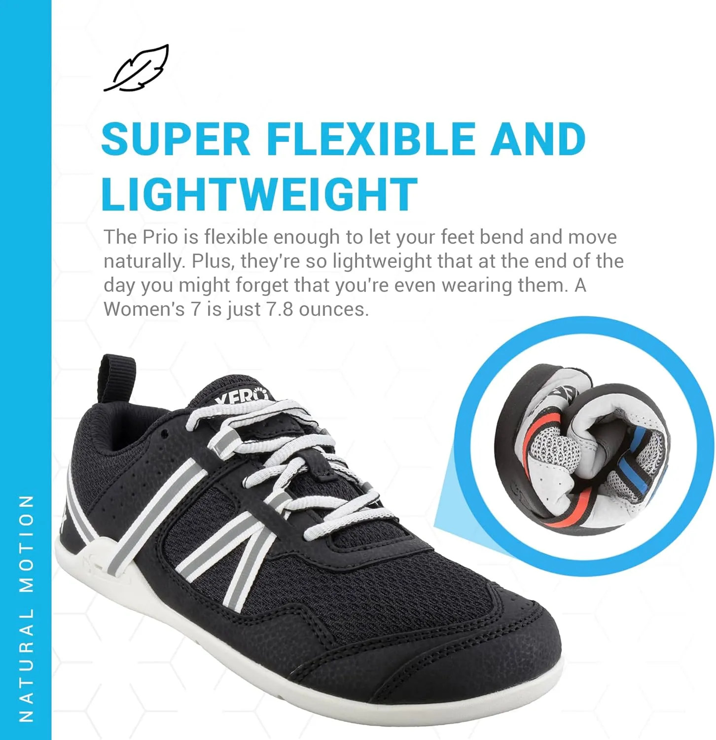 Xero Shoes Womens Prio Barefoot Athletic Sneaker