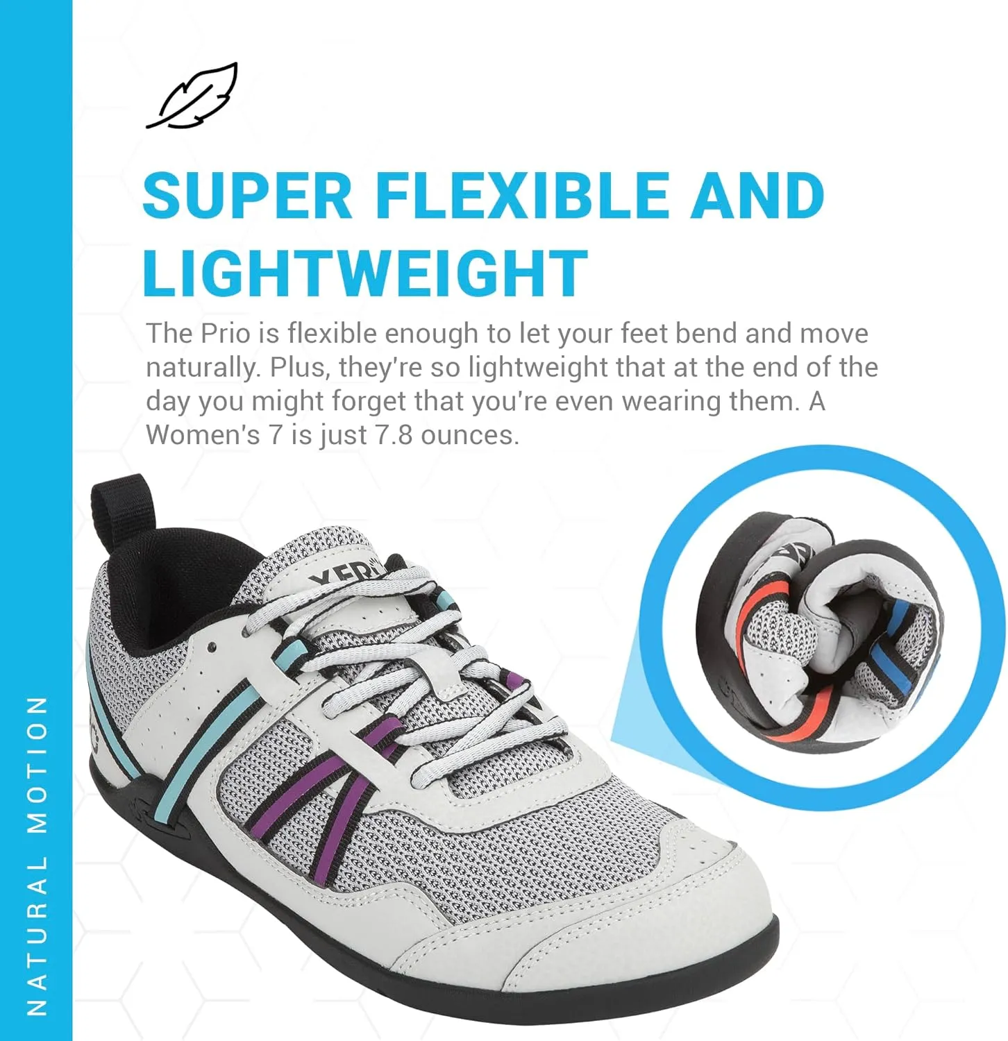 Xero Shoes Womens Prio Barefoot Athletic Sneaker