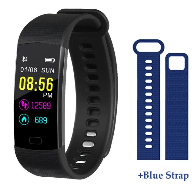 Y5 Bluetooth Smart Bracelet Heart Rate activity fitness tracker Blood Pressure Sport Band Electronic Wristband For Women Men