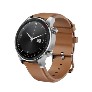 YOLO Ultron - Genuine Leather Strap Super AMOLED Smartwatch